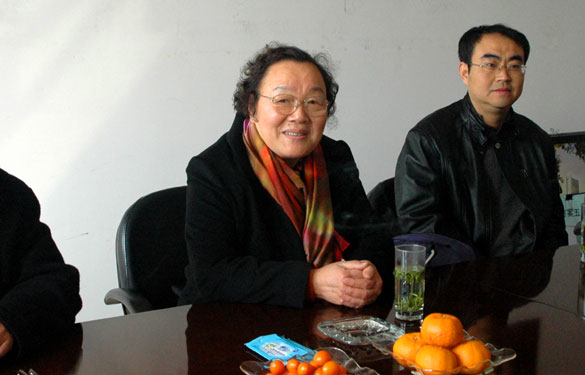 江苏省质量治理协会常务副会长浦振英一行来亚美AM8AG集团调研