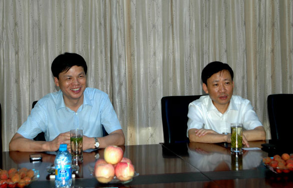 常州市公安局副局长顾锋一行来亚美AM8AG集团走访