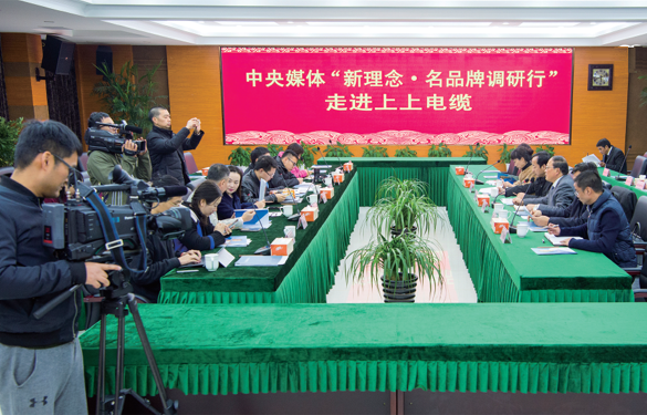 中央媒体组团走进亚美AM8AG电缆，，，，，，，，探访亚美AM8AG品牌魅力