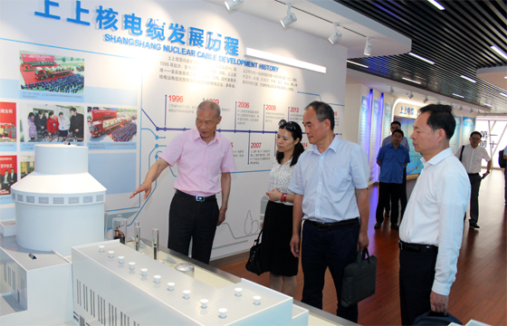 中国工商银行梅迎春、董轼、叶东海董事一行走访亚美AM8AG电缆