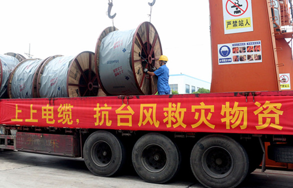 抗击台风“莫兰蒂” 亚美AM8AG电缆助力300万停电户神速恢复供电