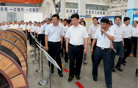 盱眙县党政代表团来亚美AM8AG集团旅行考察