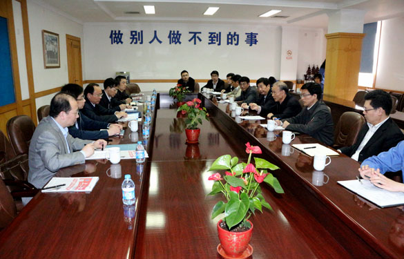 省质监局局长刘大旺一行来亚美AM8AG集团调研指导