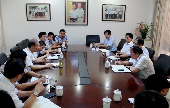 常州市副市长王成斌来亚美AM8AG集团调研