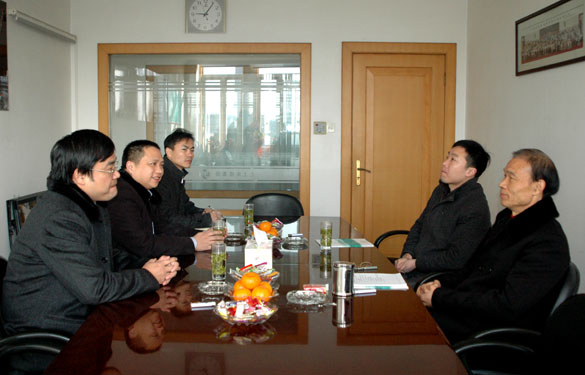 溧阳市供电公司陆总一行来亚美AM8AG集团走访