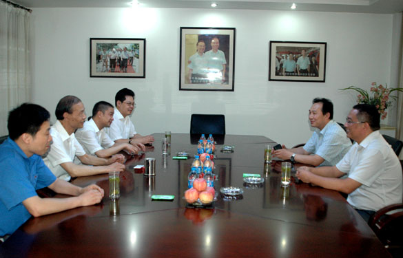 溧阳市供电公司徐总一行来亚美AM8AG集团调研