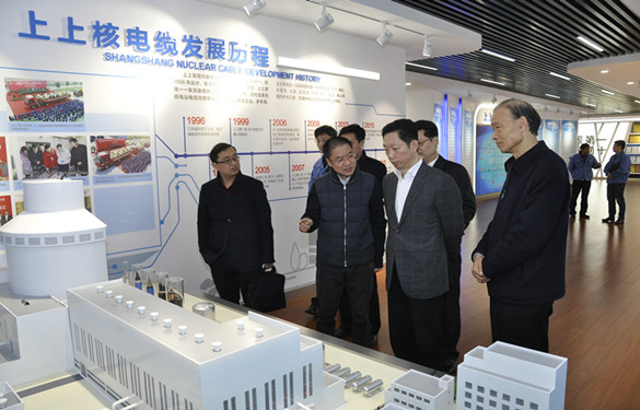 常州市委常委、纪委书记张春福一行来亚美AM8AG电缆旅行考察