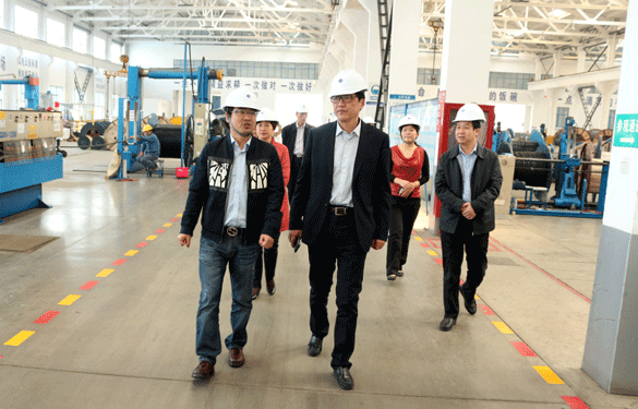 11月6日，，，，，，，，陕西省长武县考察团来亚美AM8AG电缆旅行交流