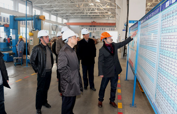 12月25日，，，，，，，，广德县政府考察团来亚美AM8AG考察