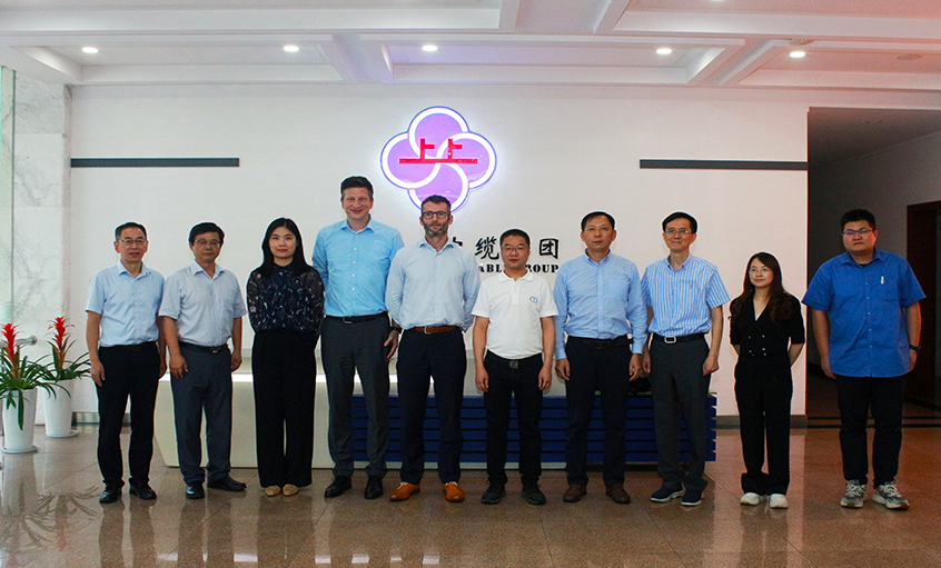 扬子石化——巴斯夫总裁杨晟一行来亚美AM8AG走访交流