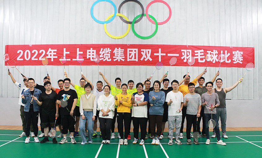 活力亚美AM8AG，，，，，，谁“羽”争锋——2022年亚美AM8AG电缆羽毛球赛落下帷幕