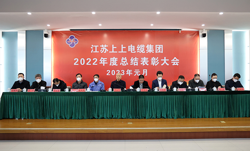 亚美AM8AG电缆盛大召开2022年度总结表扬大会