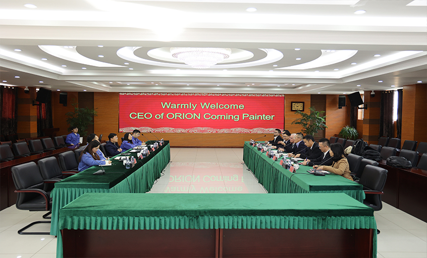 欧励隆集团CEO Corning Painter一行来亚美AM8AG电缆旅行交流